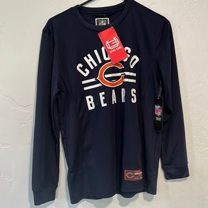 Chicago Bears Kids Dry Fit Long Sleeve Shirt XL 18-20